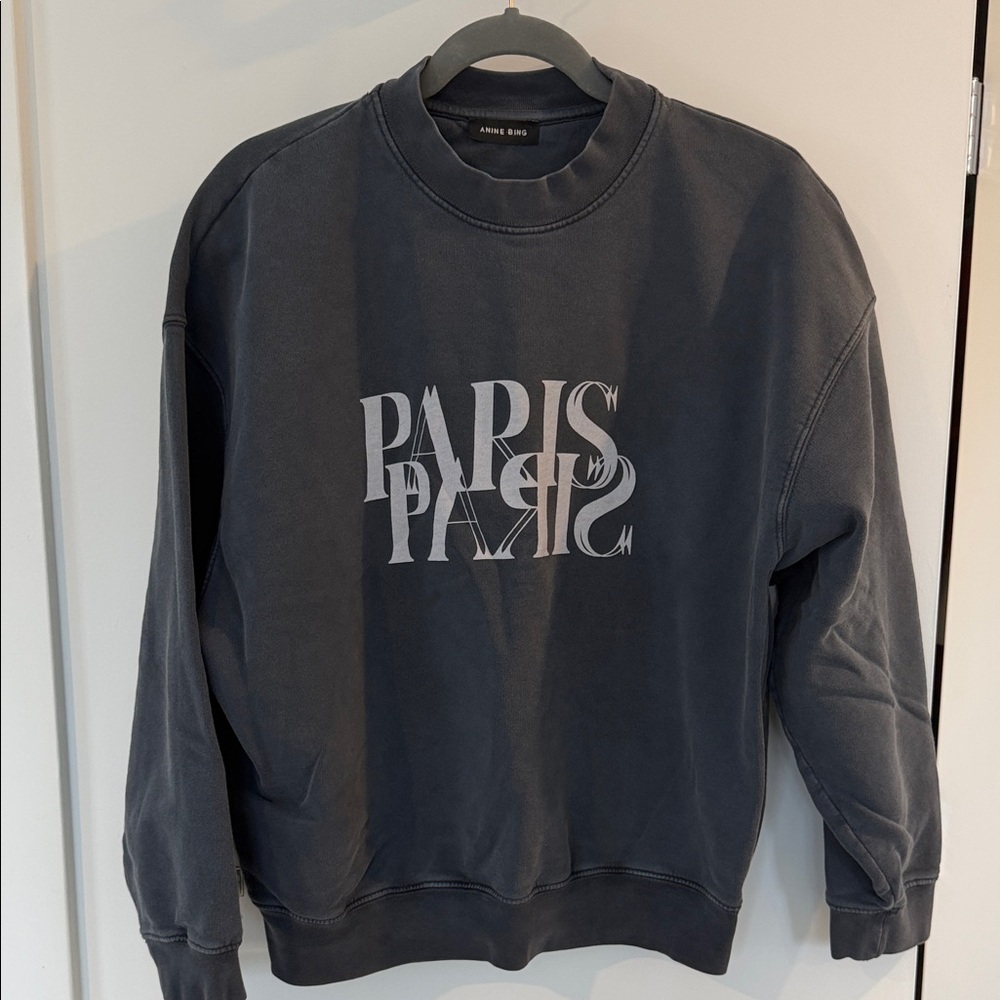 Anine Bing navy crewneck